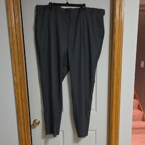 Haggar Men's Charcoal Dress Pants